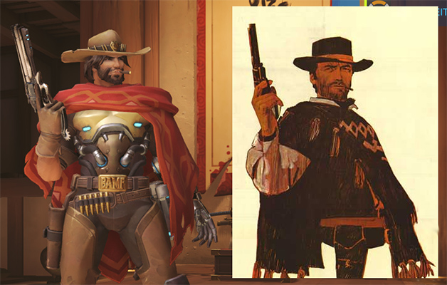 Overwatch McCree is very Eastwood